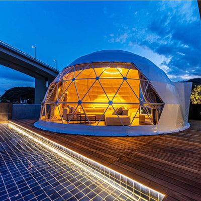 Luna Glamping Stargazer Element 6m Geodesic Dome